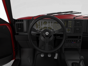 Lancia Delta HF Integrale 16v HQ interior 3D मॉडल