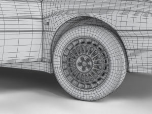Lancia Delta HF Integrale 16v HQ interior 3D मॉडल
