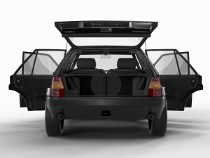Lancia Delta HF Integrale 16v HQ interior 3D Модель