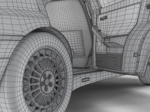 Lancia Delta HF Integrale 16v HQ interior 3D Модель