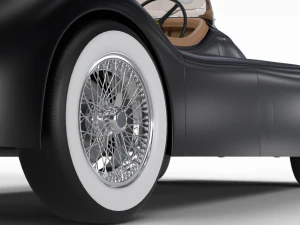 Jaguar XK140 1954 3D Model