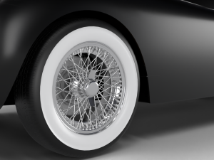 Jaguar XK140 1954 Modelo 3D