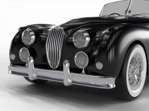 Jaguar XK140 1954 3D Model