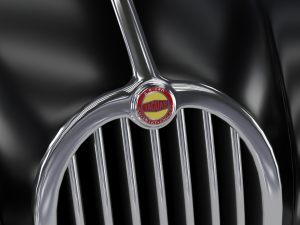 Jaguar XK140 1954 Modelo 3D