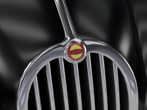Jaguar XK140 1954 3D Model