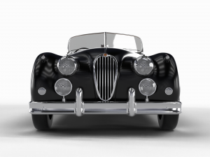 Jaguar XK140 1954 Modelo 3D