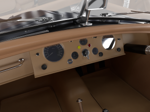 Jaguar XK140 1954 Modelo 3D