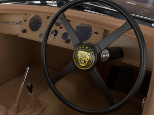 Jaguar XK140 1954 Modelo 3D