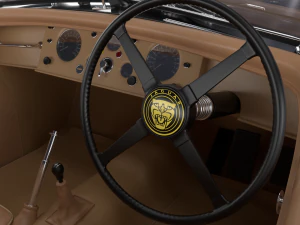 Jaguar XK140 1954 3D Model