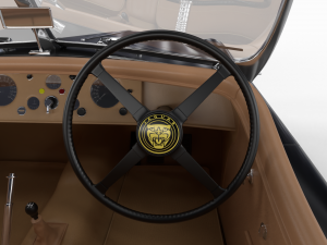 Jaguar XK140 1954 Modelo 3D
