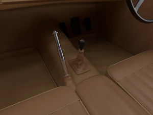 Jaguar XK140 1954 3D Model