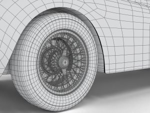 Jaguar XK140 1954 Modelo 3D