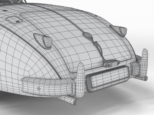 Jaguar XK140 1954 Modelo 3D