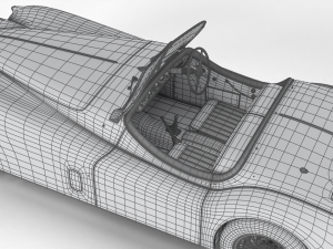 Jaguar XK140 1954 Modelo 3D