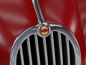 Jaguar XK140 1954 Modelo 3D
