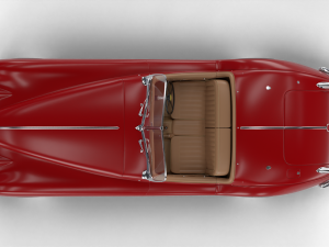 Jaguar XK140 1954 Modelo 3D