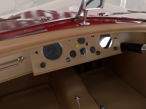 Jaguar XK140 1954 Modelo 3D