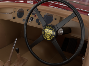 Jaguar XK140 1954 Modelo 3D