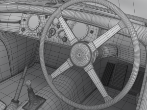 Jaguar XK140 1954 Modelo 3D