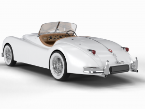 Jaguar XK140 1954 3Dモデル