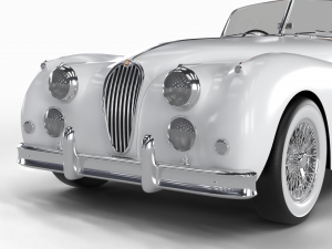 Jaguar XK140 1954 3Dモデル