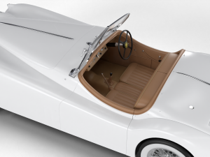 Jaguar XK140 1954 3Dモデル
