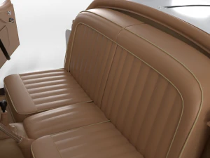 Jaguar XK140 1954 HQ interior 3D Model