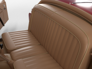 Jaguar XK140 1954 HQ interior 3D 模型