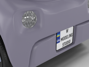 Citron Ami 2020 3D Model