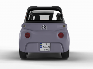 Citron Ami 2020 3D Model