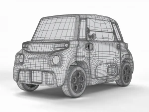 雪铁龙阿米 2020 3D 模型