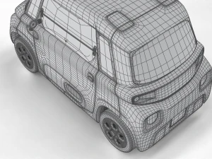 雪铁龙阿米 2020 3D 模型