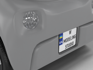 Citron Ami 2020 Modèle 3D