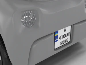 Citron Ami 2020 3D Model