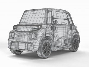 Citron Ami 2020 Modèle 3D