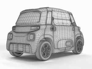 Citron Ami 2020 Modèle 3D