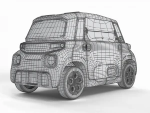 Citron Ami 2020 3D Model