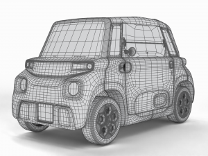 Citron Ami 2020 Modèle 3D