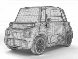 Citron Ami 2020 3D Model