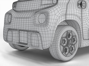 Citron Ami 2020 Modèle 3D