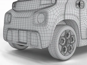 Citron Ami 2020 3D Model