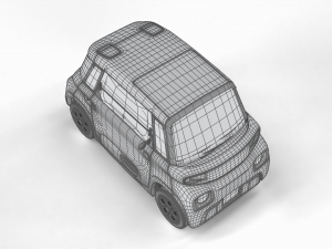 Citron Ami 2020 Modèle 3D