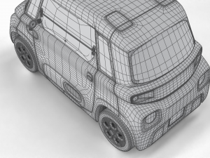 Citron Ami 2020 Modèle 3D