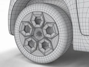 Citron Ami 2020 3D Model