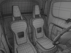 Citron Ami 2020 3D Model