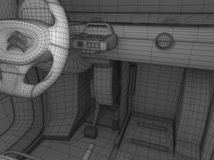 Citron Ami 2020 3D Model