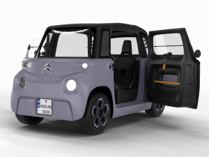 Citron Ami 2020 HQ Interior 3Dモデル