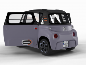 Citron Ami 2020 HQ Interior 3D Модель