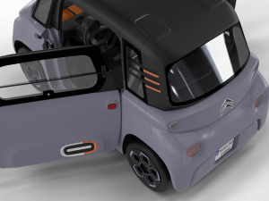 Citron Ami 2020 HQ Interior 3D Модель