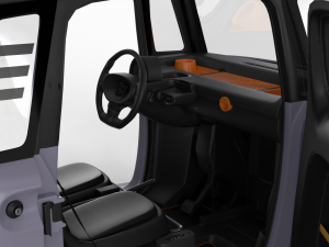 Citron Ami 2020 HQ Interior 3D Модель
